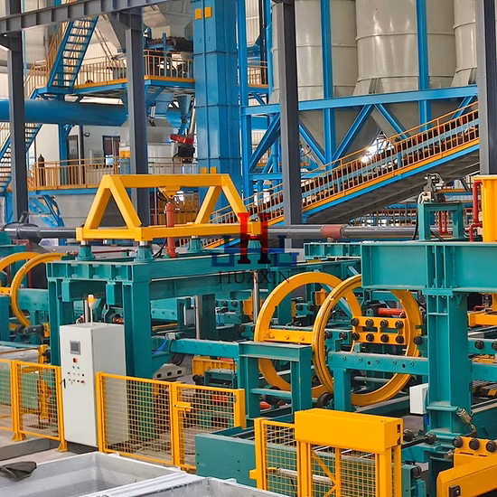 Линия по производству литья в зеленый песок Завод по производству тормозных дисков